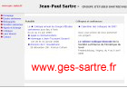 Groupe d'�tudes sartriennes